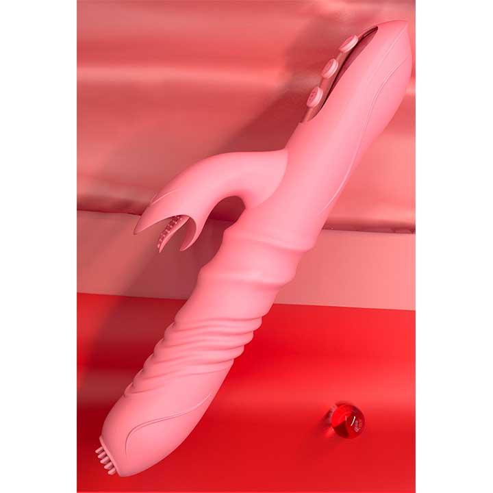 Вібратор з поступальними рухами та підігрівом Pretty Love - Вібратори Вінниця - фото 2