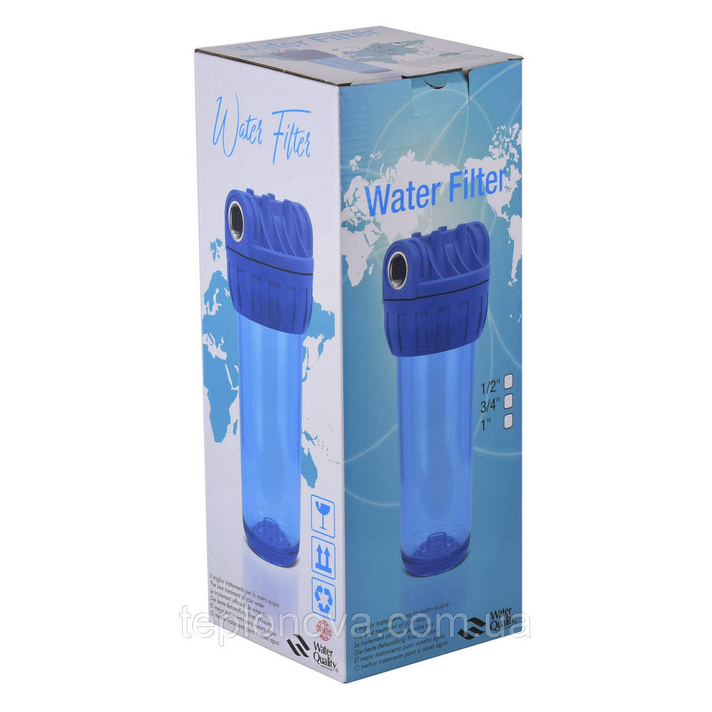 Фільтр-колба 3-х комп. + ключ, планка, БЕЗ картриджа, 3/4″(Туреччина) Черновцы - изображение 3