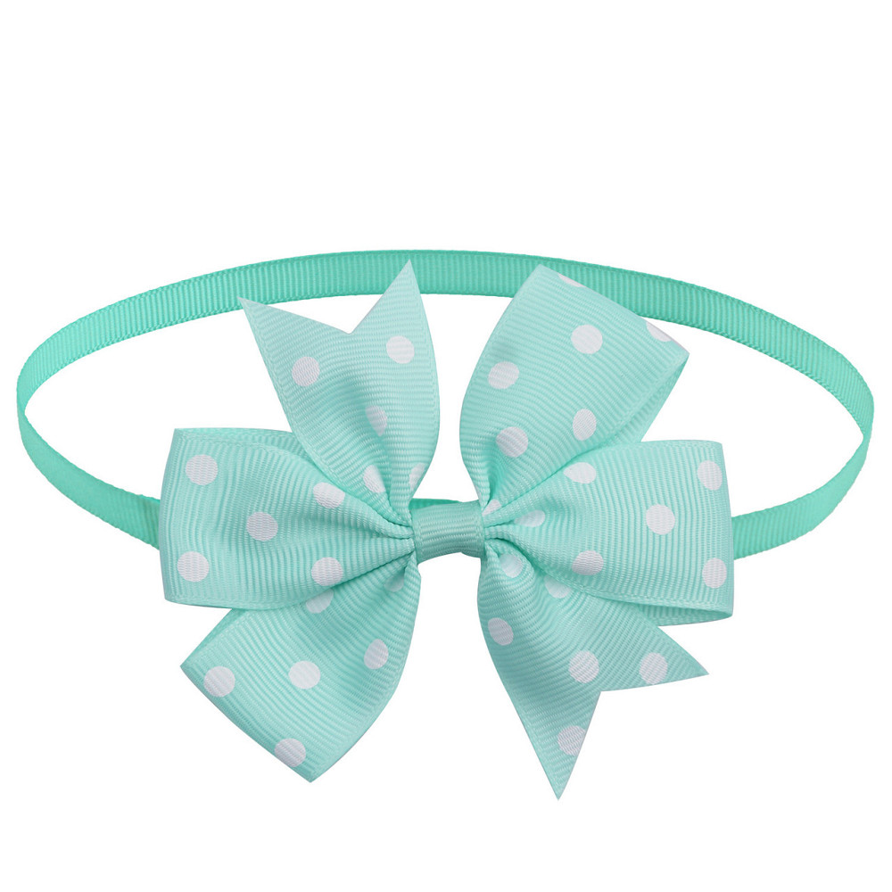 Бантик на шию для собак та котів one size м`ятно-білий Київ - фото 2