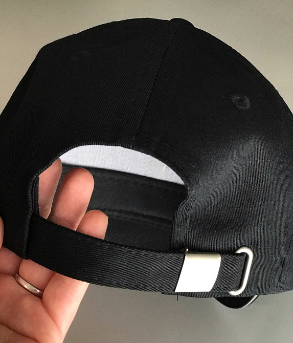 Чорна Кепка/Бейсболка з будь-яким вашим написом! Чернівці - фото 2