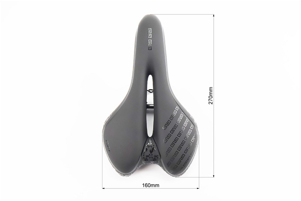 Сидіння MTB 270x160мм, чорне "GEL" SD-523 Київ - фото 3