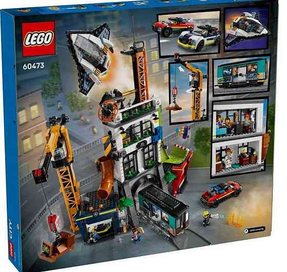 Конструктор LEGO City 60473 Городская башня (1941 Деталь) Киев