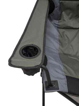 Кресло раскладное NeRest Турист NR-34, серое с хаки Киев