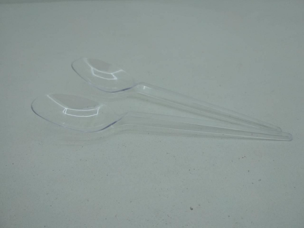 Одноразовая Ложка большая супер Юнита прозрачная (100 шт) Харків - фото 1