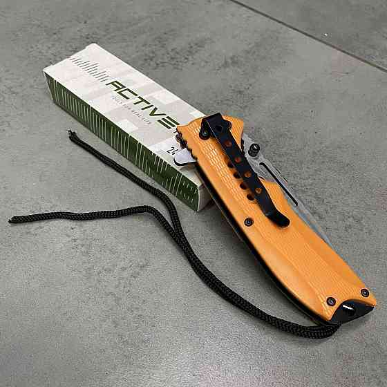 Ніж Active Roper Orange, нержавіюча сталь, складаний ніж для військових* Solmir Київ