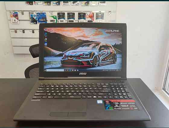 Ігровий ноутбук MSI Core i5/8GB/120GB+1TB/GTX 1050 Киев