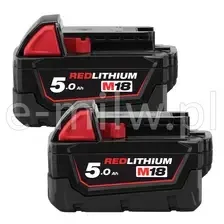 Milwaukee Акумулятор M18 B5 LI-ION 5,0 Ah 2 szt. 4932451242 Киев