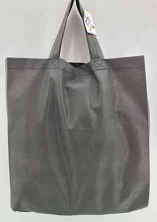 Сумка зі складаним боком графіт (спанбонд) 35х45 см (1 шт.) Харків