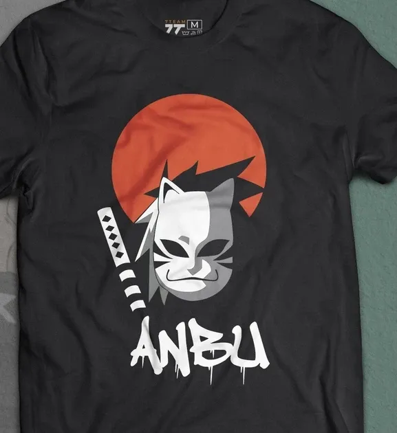 Футболка мужская с принтом Наруто Анбу Размер 48 Anime0004 Днепр - изображение 5