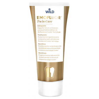 Зубная паста Dr. Wild Emofluor Pro Twin Care 75 мл (7611841701488) Винница - изображение 1