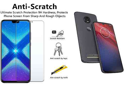 Защитное стекло NeoGlass для Motorola Moto Z4 – ультрапрозрачное и устойчивое Киев