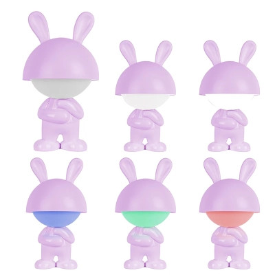 Нічник Kite Світильник LED з акумулятором Dreamy Bunny, фіолетовий (K25-315-1-5) Вінниця - фото 4