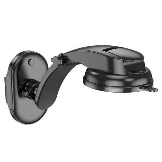 Автотримач для телефона BOROFONE BH73 Charm press type center console car holder Black Ковель
