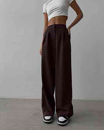 Жіночі базові штани палаццо костюмка Одеса