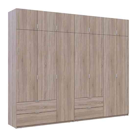 Шкаф для одежды Doros Лукас Дуб сонома 3+4 ДСП 295х50х240 DRS-011707 (42005123) Львов