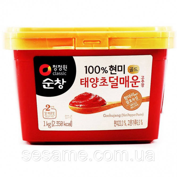 Корейская острая паста перцовая Кочудян Гочуджан Daesang 1кг Харьков - изображение 1