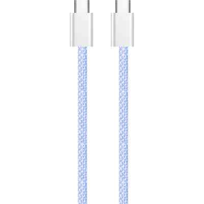 Дата кабель USB-C to USB-C 1.0m 60W 3.0А purple ColorWay (CW-CBPDCC061-PU) Винница