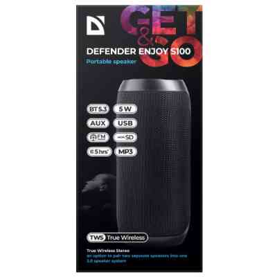 Акустична система Defender Enjoy S100 Bluetooth Black (65101) Вінниця