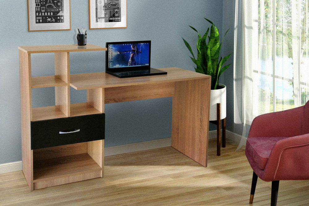 Стіл комп'ютерний СК-20 Сонома+Венге Київ - фото 1