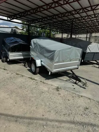 Новий причіп із оцинкованими бортами "ДніпрО" 200х130х40 Жашків