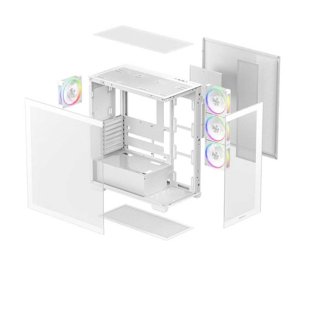 Корпус DeepCool CG580 4F V2 White (R-CG580-WHADA4-G-2) без БЖ ( 28544 ) Харьков - изображение 3