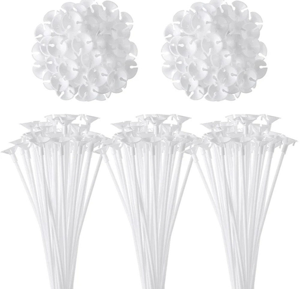 Палички тримачі для повітряних куль з насадками 32см. Київ - фото 1