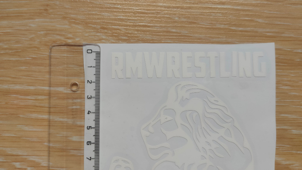 Наклейка на авто Лев rmwrestling Біла Київ - фото 6