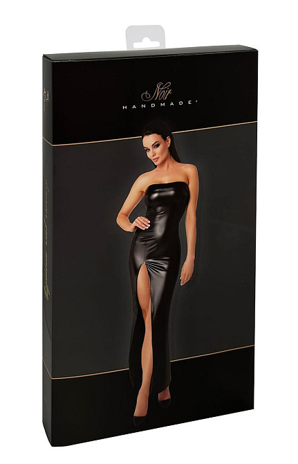 Плаття Noir Handmade F336 Powerwetlook long dress — XXL Sex Aura Київ - фото 8
