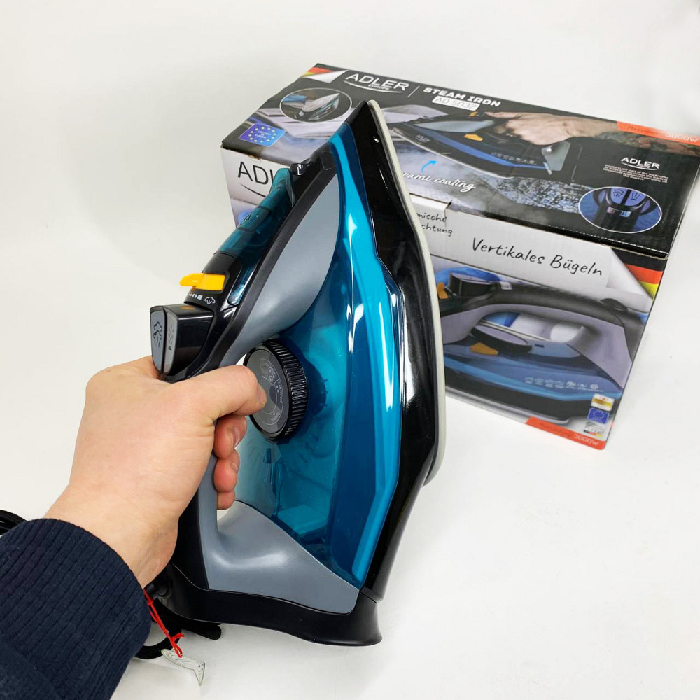 Утюг для одежды с функцией пара, Утюг электрический паровой Ручной бытовой с паром VL-95 Львов - изображение 4