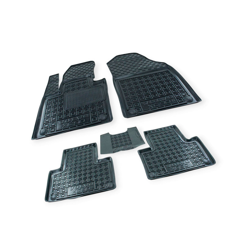 Килимки Вольво xc90 2015-> борт 2,5см, з перемичкою салону Мукачево - фото 1