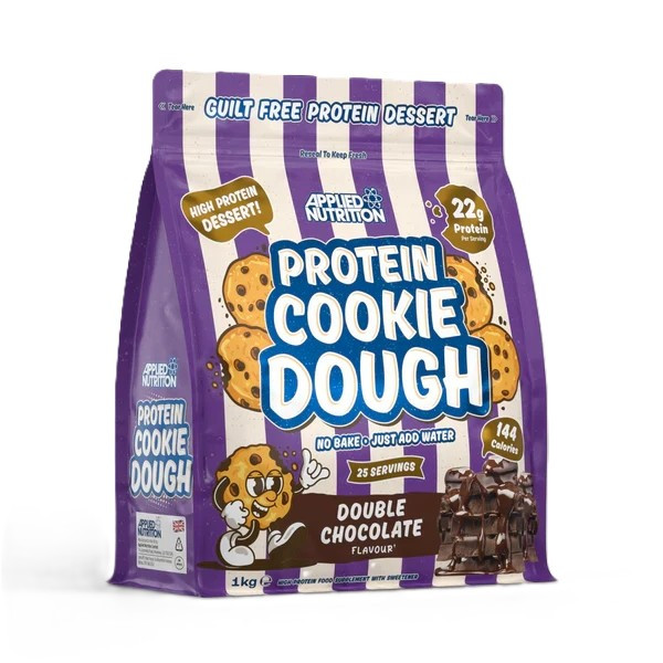 Протеин Applied Nutrition Protein Cookie Dough 1000 г, Double Chocolate Луцк - изображение 1
