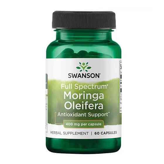Моринга маслянистая Swanson Full Spectrum Moringa Oleifera 400 мг 60 капсул Луцк