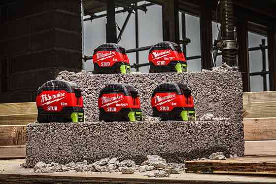 Рулетка MILWAUKEE, STUD (Gen 3), 10м (33мм) Одеса