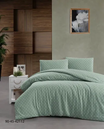 Теплое постельное белье / байковое евро размера фланель 100%-хлопок Турция Cotton Collection Коломия