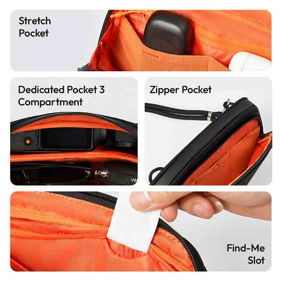 Сумка Ulanzi YY08 TechLite Sling(BLACK) Одесса