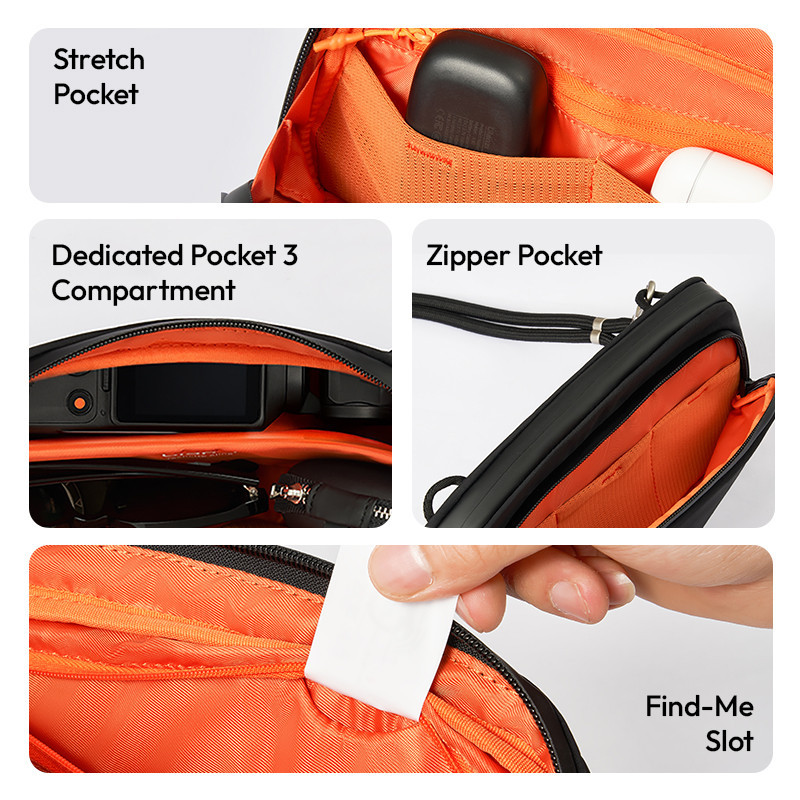 Сумка Ulanzi YY08 TechLite Sling(BLACK) Одесса - изображение 6