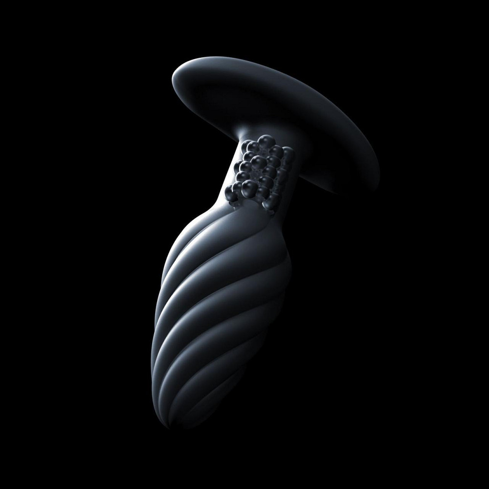 Анальна пробка з вібрацією та перлинним масажем Dorcel Spin Plug, макс. діам. 3,8 см, пульт ДК Sex Aura Київ - фото 7