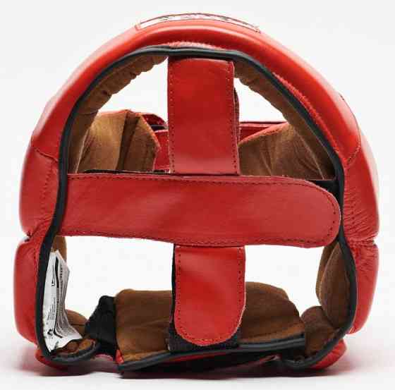 Боксерський шолом для змагань Leone Contest Red L Кам'янське
