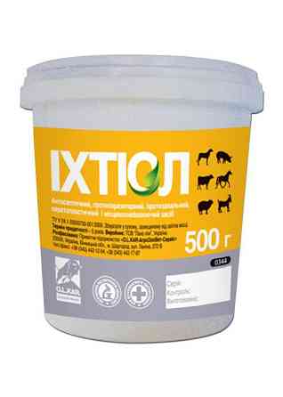 Іхтіол 500 г (ветеринарний) Вінниця