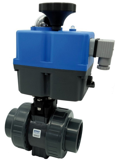 Кран шаровый с электроприводом Effast d32 мм PTFE/EPDM BDREBKY1A0320 Киев - изображение 1