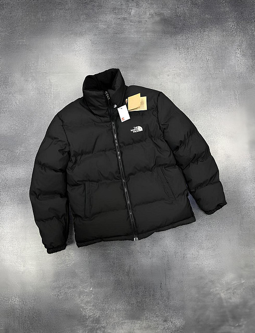 Зимняя мужская двусторонняя черно белая куртка the north face, водонепроницаемая зимняя теплая куртка норт фейс пуховик Львов - изображение 5
