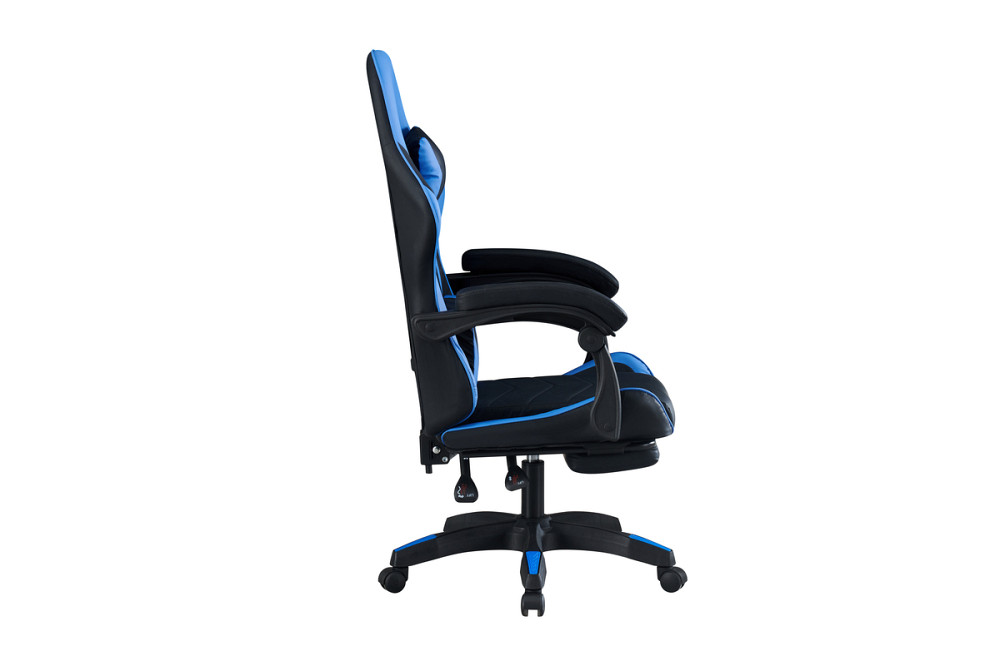 Крісло геймерське Форест, чорний/темно-синій Київ - фото 2