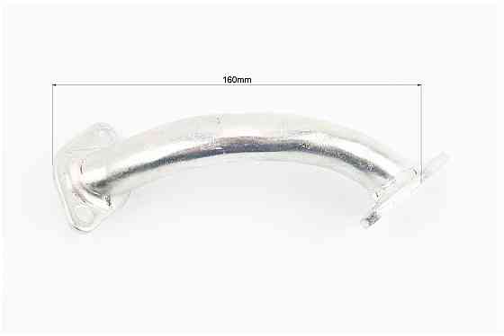 Патрубок карбюратора (метал), d - 16mm, h - 160mm Киев