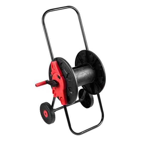 Котушка на колесах, для шланга 1/2" до 60 м, матеріали: PP, ABS, сталь INTERTOOL GE-3001 Київ