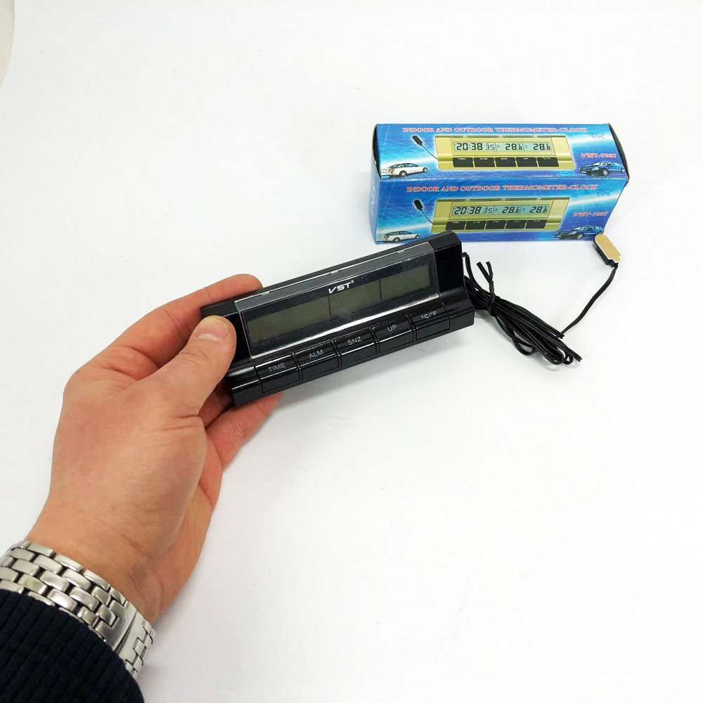 Автогодинник з PG-934 термометром VST-7037 Київ - фото 6