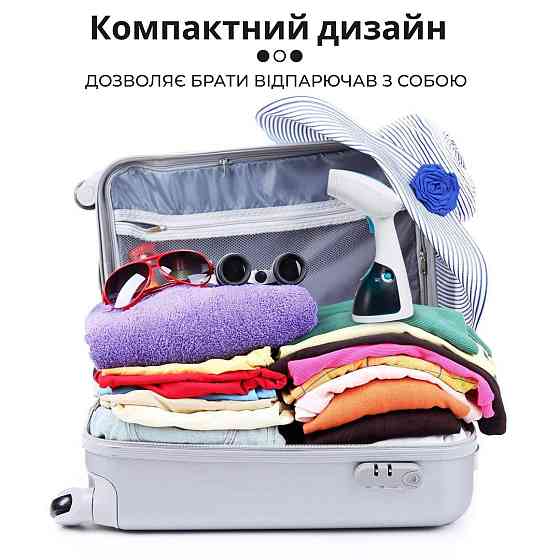 Sokany Ручний відпарювач для одягу SOKANY 250 мл Блакитний Lugi AJ2205BL Коломия