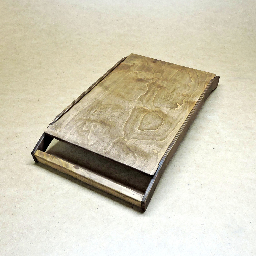 Піднос дерев'яний "Нівель" капучино Миколаїв - фото 8