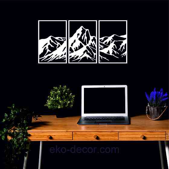 Декоративне настінне Панно «Гори», Декор на стіну Київ