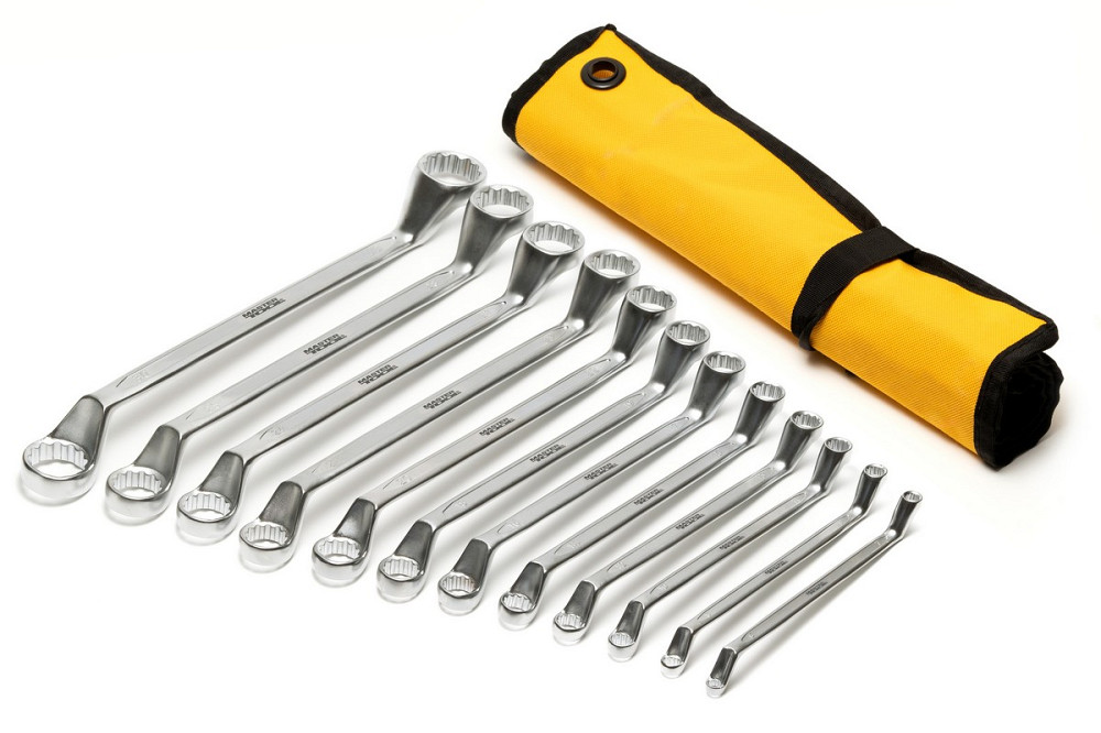 MASTERTOOL Ключі накидні MASTERTOOL COLD STAMPED набір 12 шт (6х7-30х32 мм) CrV 72-3212 Киев - изображение 5