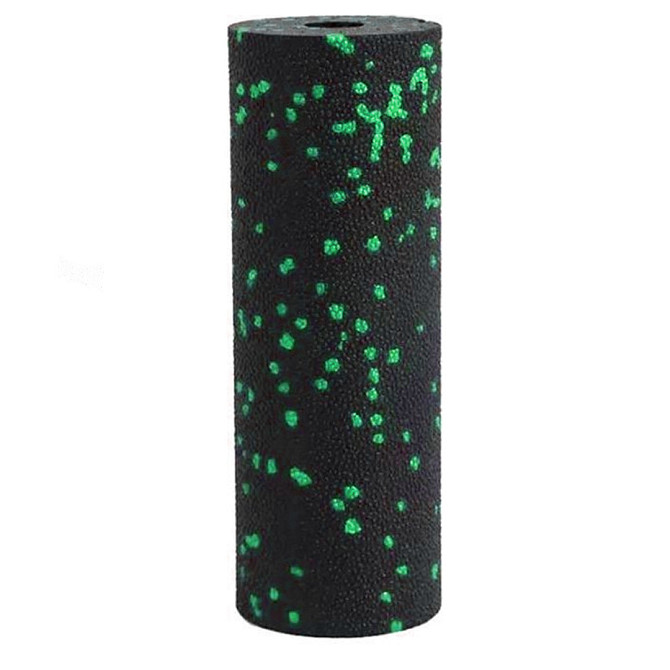 Масажний ролик (роллер) гладкий PowerPlay PP-4346 Mini EPP Foam Roller Чорно/Зелений (15x5,3см.) Каменское - изображение 2